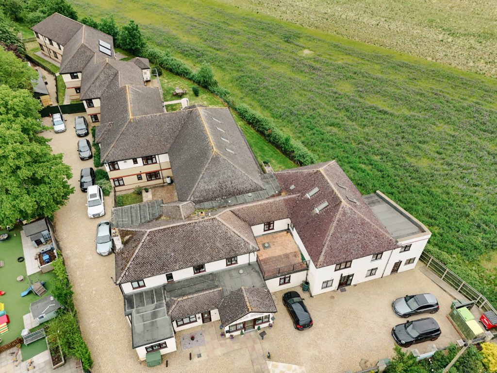 Drone & aerial, Field House by Stamford Photographer