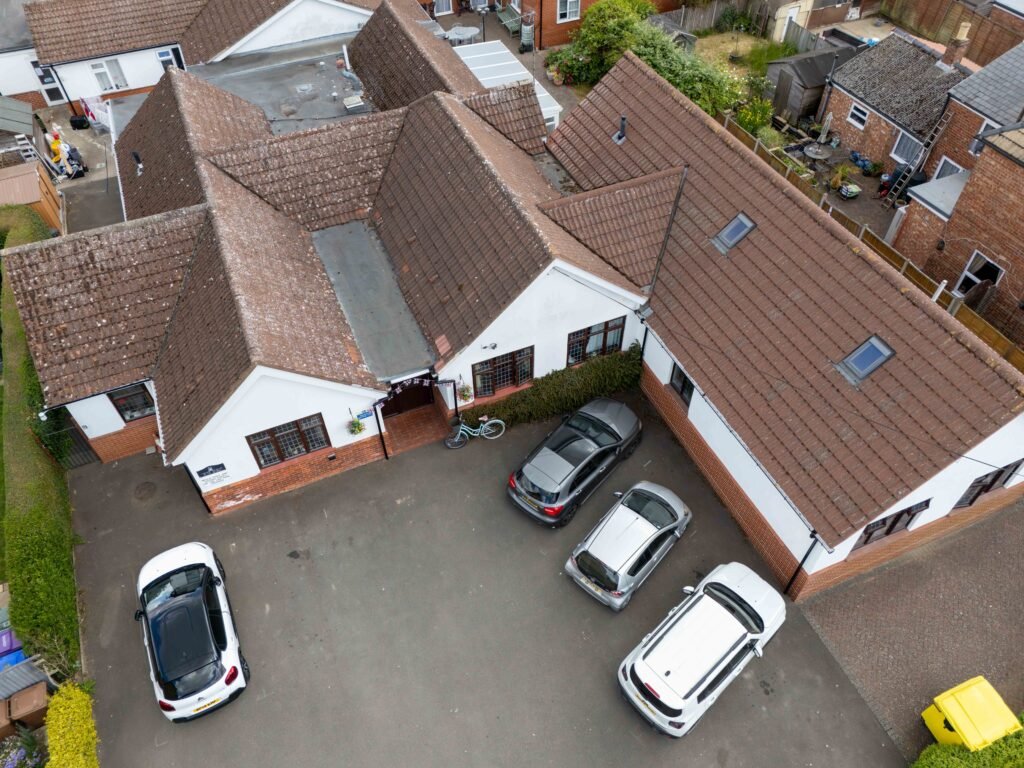 Drone & aerial, White Gables by Stamford Photographer